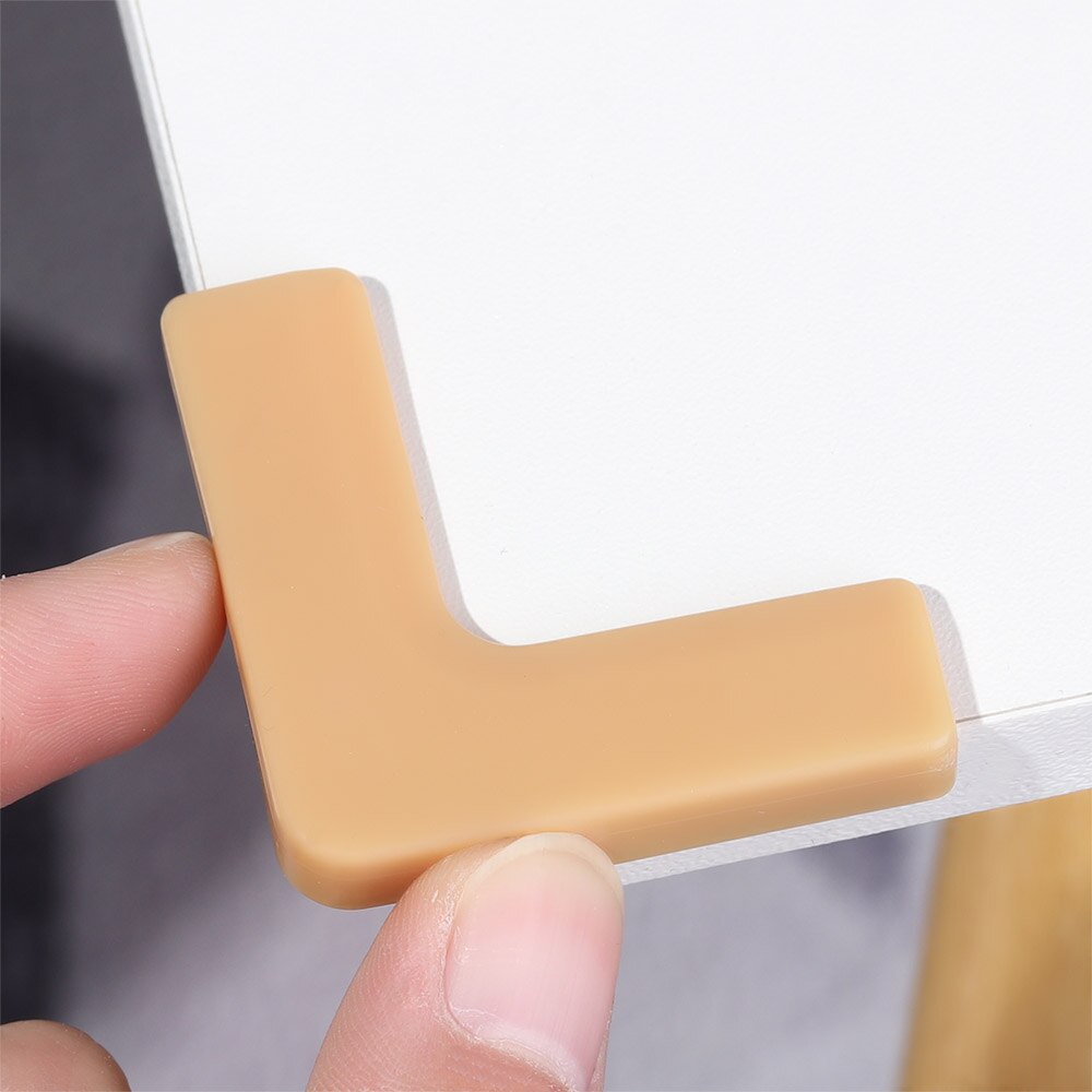 4Pcs Baby Safety Corner Guards Silicone Edge Protection Corner Protector Anticollision Strip Kids Security Head Protection