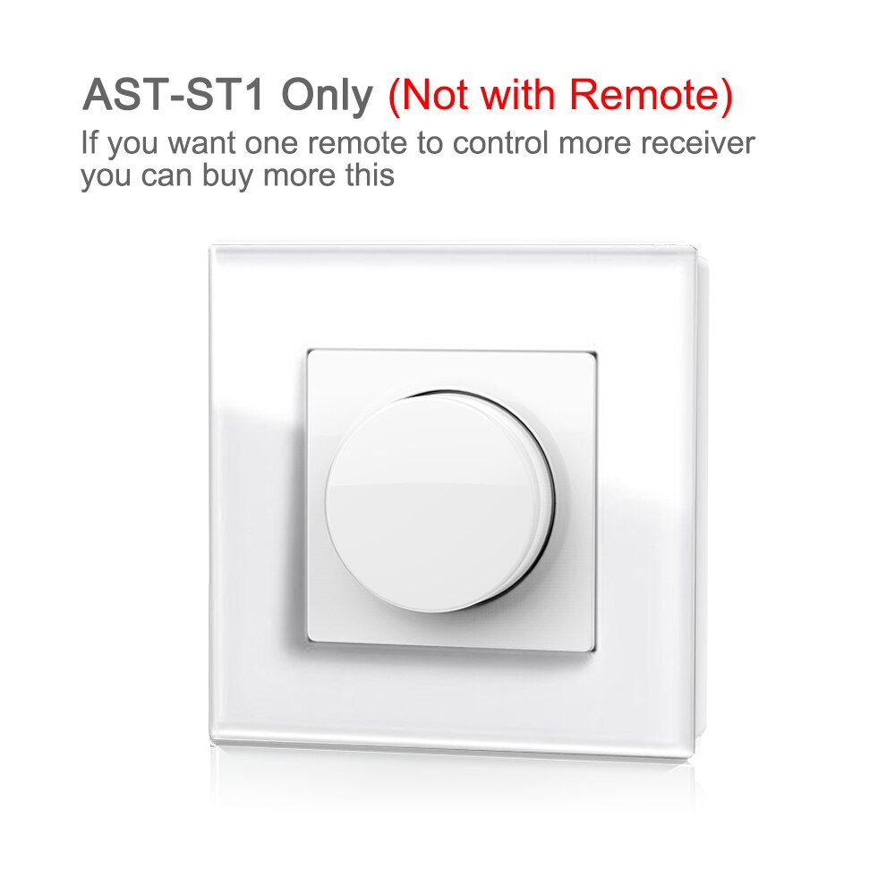 220V Led Dimmer Triac 230V 110V Ac Draadloze Rf 2.4G Afstandsbediening Dimbaar Knop Lichtschakelaar Smart wifi Controller Dimmer Voor Led Lampen: ST1 Dimmer Only