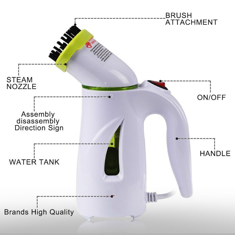 Ręczne elektryczne żelazko parowe ręczne tkaniny parowce ubrań żelazko parownica robić odzieży ubrania pionowe prasowanie za pomocą pędzla