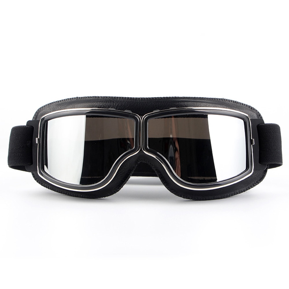 Motorfiets Retro Bril Motorcross Scooter Atv Aviator Pilot Helm Bril Scooter Bril Uv Bescherming Voor Fiets Motor Sungla: B