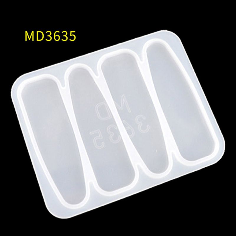 Pasadores hechos a mano, Moldes de resina epoxi de silicona, DIY, pasador de pelo, molde acrílico, pinzas de cocodrilo para el cabello, moldes, herramientas para hacer joyas: 3635