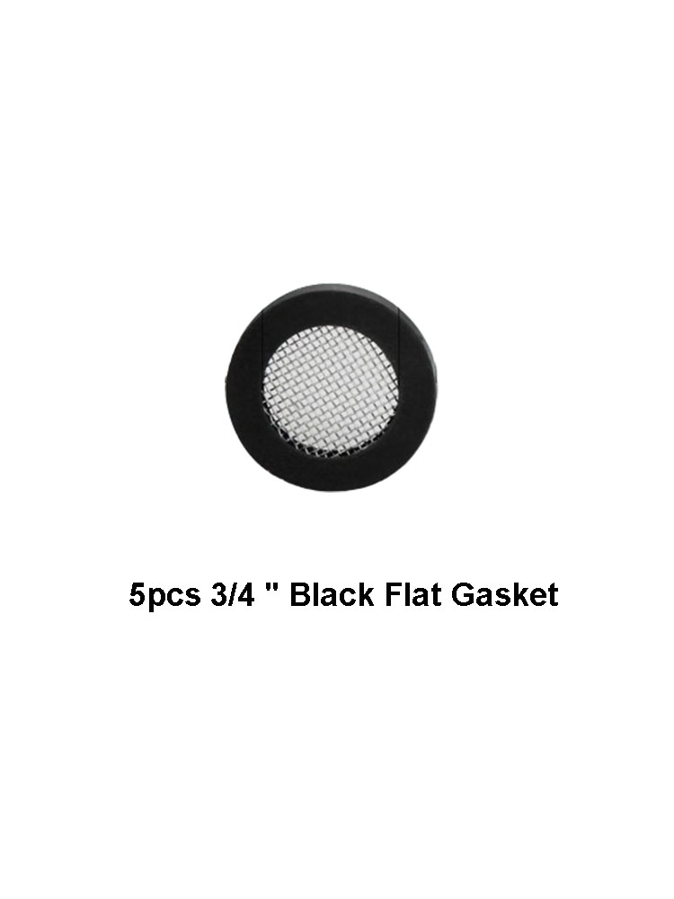 5 Stuks 1/2 "3/4" O-Ring Afdichting Slang Pakking Rubberen Ring met Filter Netto voor Kraan Grommet Rubberen Pakking Filter Wasmachine Gootsteenzeefje: YELLOW