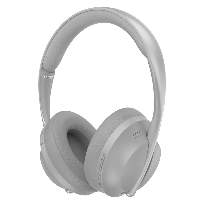 P733 Wireless Bluetooth Headset, Open-Ear , Cross-Border Seller, Lightweight Non-In-Ear Sports Earphones: Silver