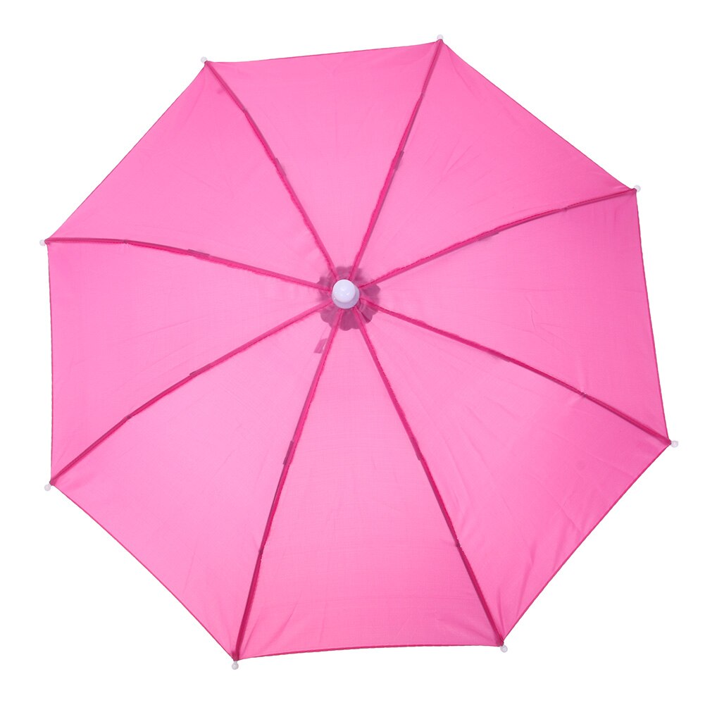 12 arten Angeln Regenschirm Hut Kappe Anti-Regen Headwear Freisprecheinrichtung Kopf Regenschirm Anti-Sonne Hut Erwachsene Liefert Cappello impermeabile: G  55cm