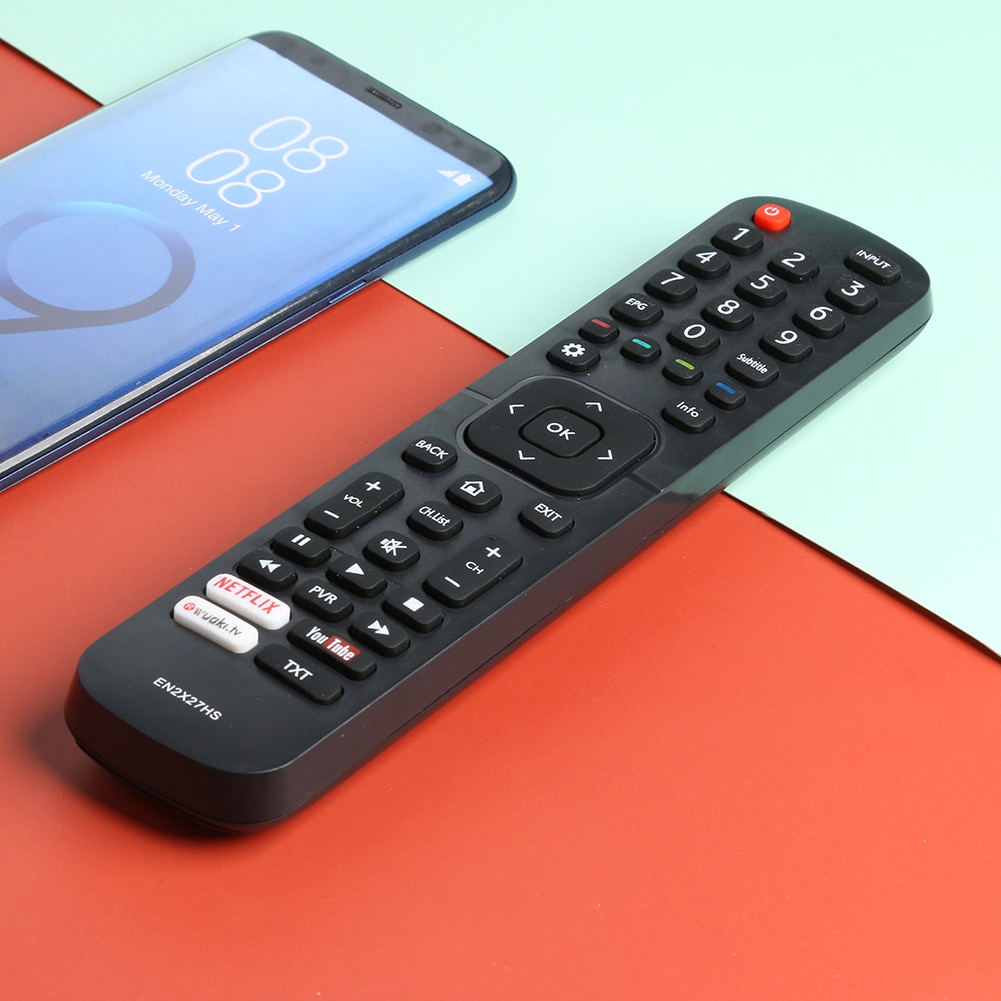 for Hisense EN2X27HS Remote Control Replacement for Hisense Smart TV H43M3000 65M7000 HE65K5510UWTS H55M3310 H55M3300 Controller