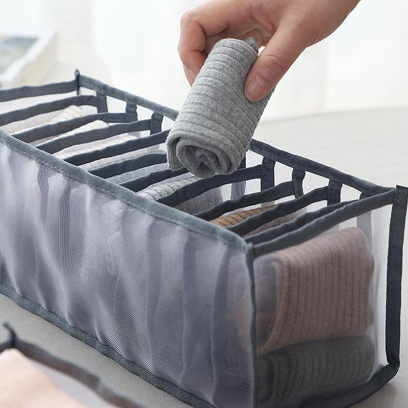 1/3 pièces sous-vêtements soutien-gorge organisateur boîte de rangement 2 couleurs placard organisateurs tiroir pour sous-vêtements boîtes soutien-gorge chaussettes fournitures Sca G3O2