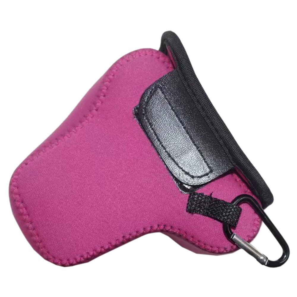 Étui en néoprène souple pour appareil photo, sacoche de transport pour Canon EOS M100 M200, système sans miroir: Rose