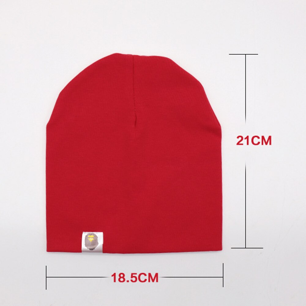 Hat Novelty Hip Hop Baby Street Dance Cotton Spring Autumn Scarf Boys And Girls Solid Color Children Warm Winter Cap
