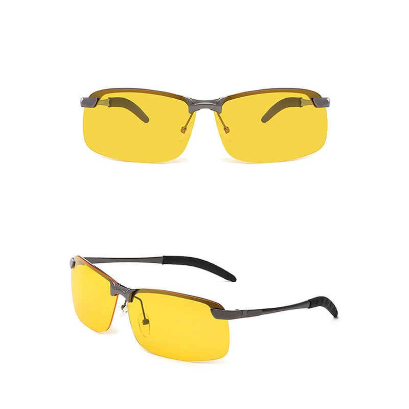 Professionele Nachtzicht Bril Veilig Rijden 'S Nachts Gereflecteerde Licht Glazen Sterke Licht Bescherming Rijden Zonnebril Mannen