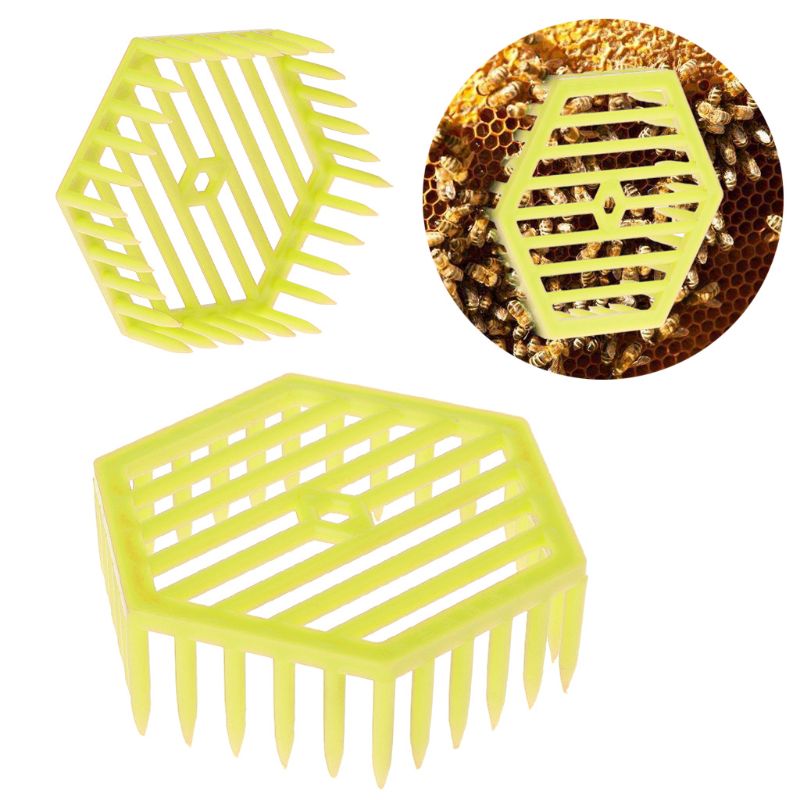 Bee Koningin Kooi Bijenteelt Bijenteelt Tool Plastic Apparatuur Zeshoekige Levert