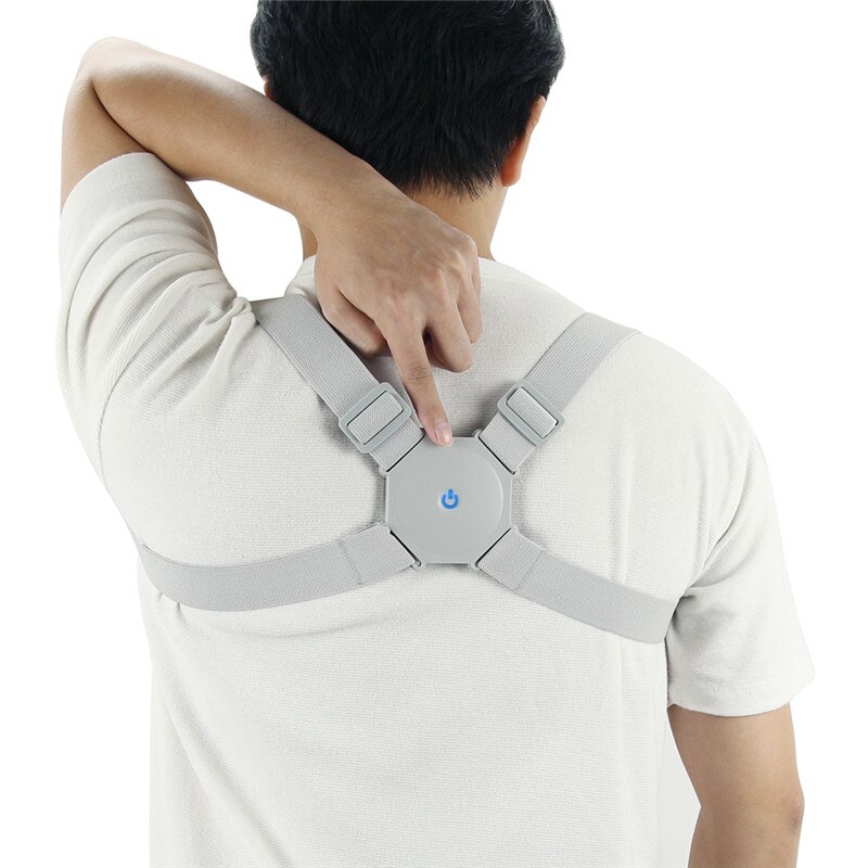 Ryg intelligent bøjle støtte bælte skulder justerbar intelligent kropsholdning bælte korrektion ryg ryg til mænd og kvinder