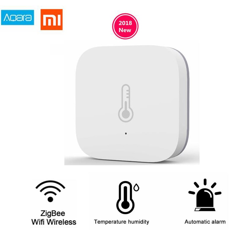 Xiaomi Aqara Temperature & Humidity Sensor Thermometer Hygrometer Atmos Version for Baby Care Support IFTTT Gateway Mi Home App