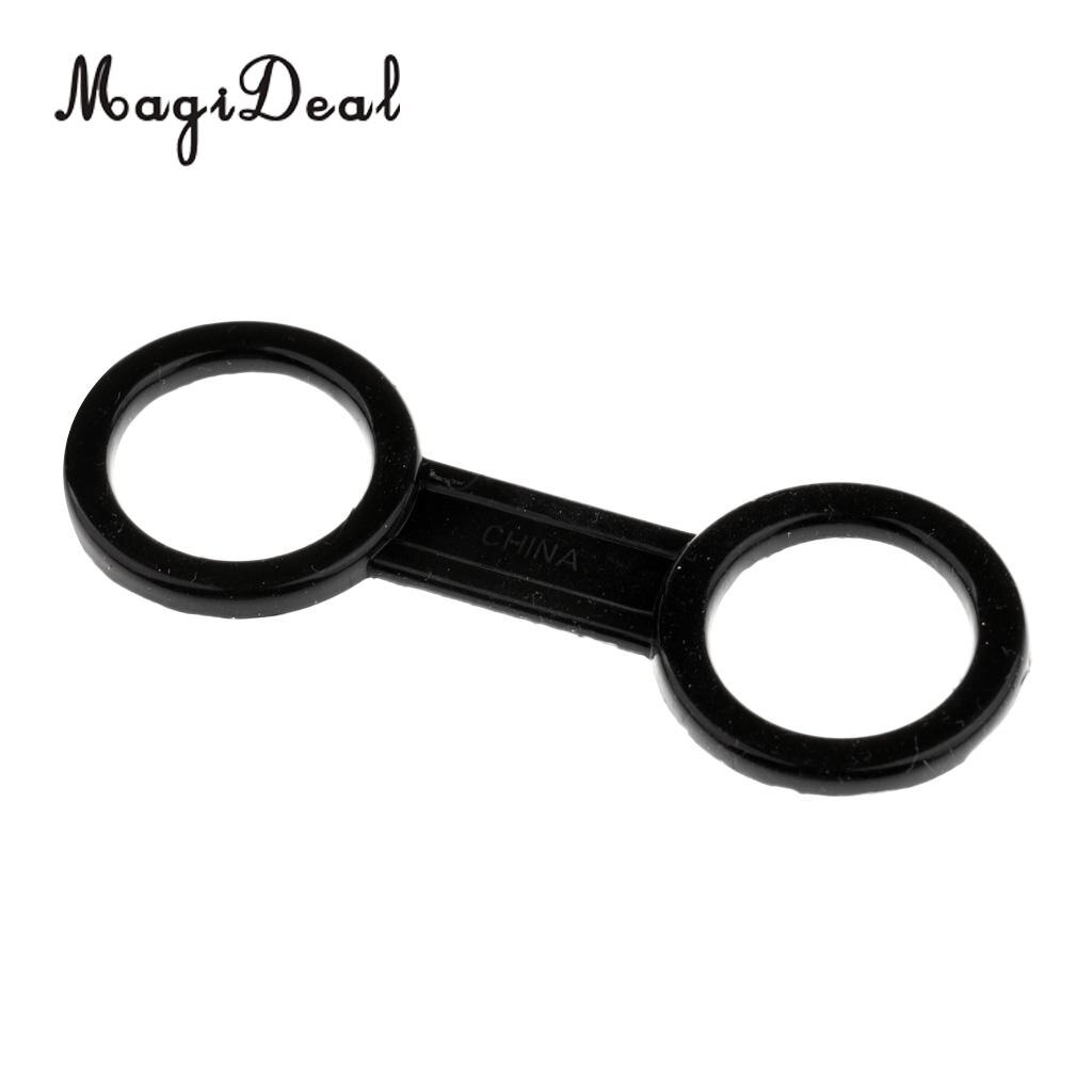 Magideal 6 Stukken Comfortabele Duiken Snorkelen Snorkel Masker Keeper Houder Retainer Zwart Zwemmen Kajak Freediving Acce