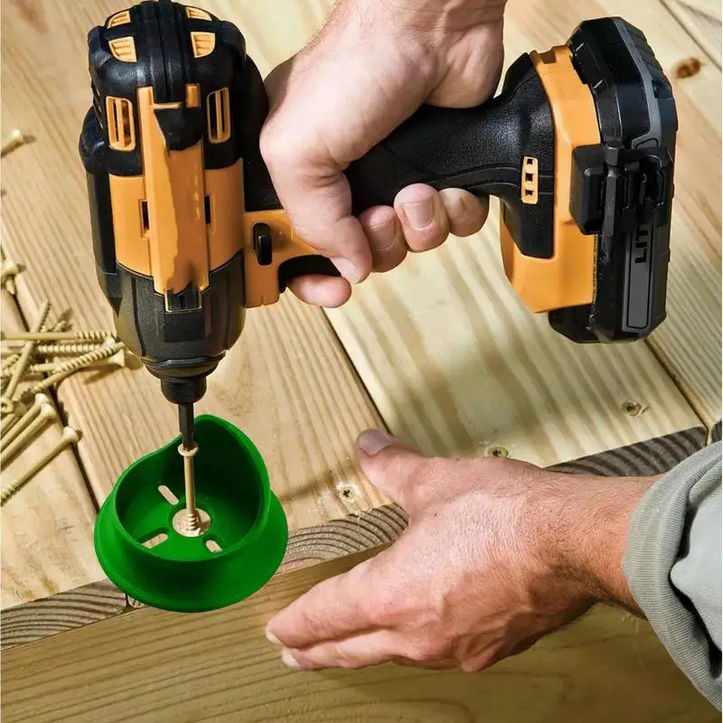 Colector de polvo de taladro, sierra perforadora, recolector de polvo, martillo eléctrico, cuenco para cenizas de perforación para el hogar y la construcción, reparaciones, montaje de muebles