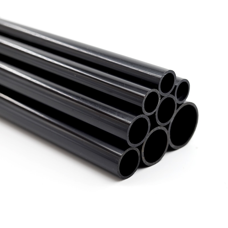 Black PVC Pipe O.D 20～50mm Agriculture Garden Irrigation Hard Tube Fish Tank Water Pipe Aquarium Supplies Home DIY Freme Tube