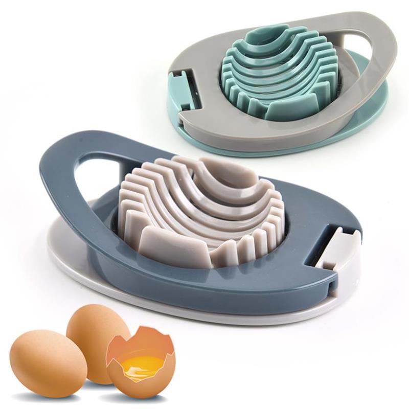 Vieruodis Egg Cutter Multifunctionele Fruit Slicer Gekookt Ei Slicer Sectie Cutter Mold Flower Edges Gadgets Keuken Benodigdheden