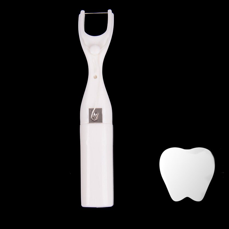 50m fil réutilisable dentaire porte-fil Ultra mince plat Giftbox interdentaire nettoyant Micro cire menthe dentaire soie dentaire choix