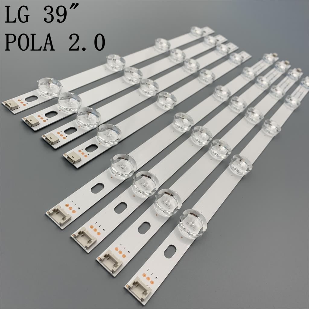 8 Pieces LED backlight for TV 39LN5300 LG innotek POLA 2.0 POLA2.0 39"A/B type HC390DUN-VCFP1