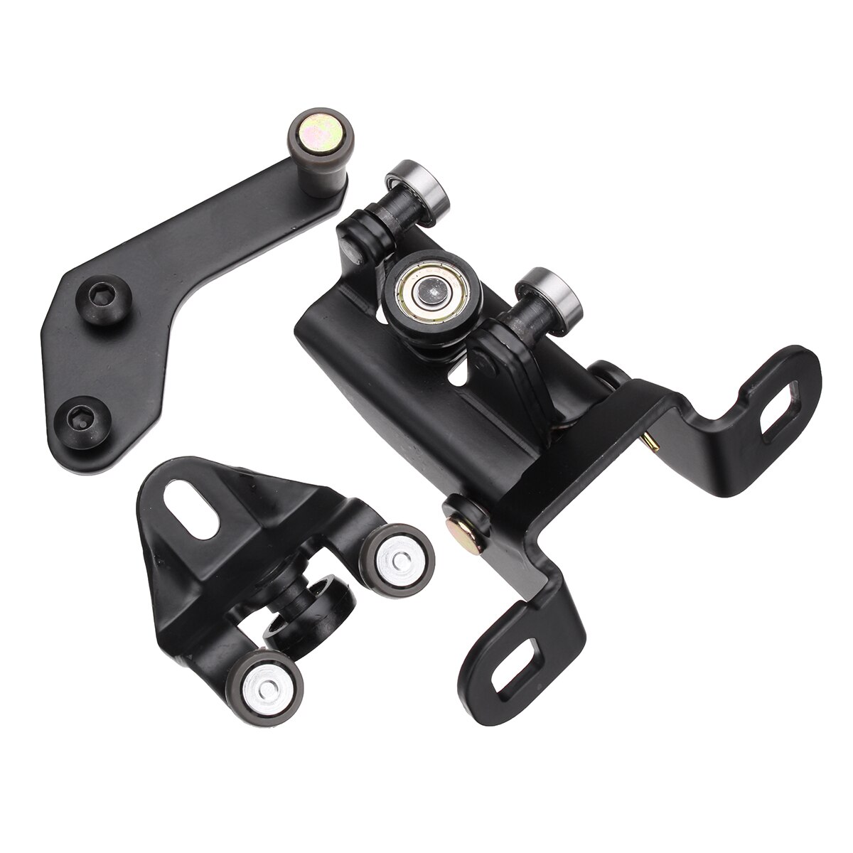 Left Side Door Roller Top Middle Lower Bottom Set ... – Vicedeal
