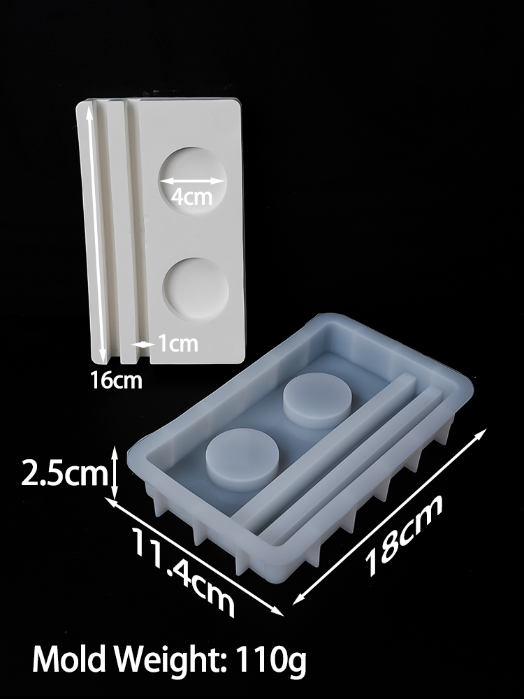 Candelabro de mariposa, molde de silicona de cemento, portavelas artesanal, adorno, molde de yeso, soporte para velas, moldes de resina artesanales, decoración del hogar: Plata