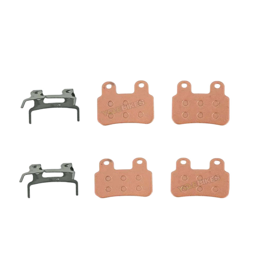 Ebike Disc Brake Pads For XD-KLBS-DOTS Brake Calipers Pads Electric Bike Disc Brake Pads For XOD Brake Calipers: Yellow