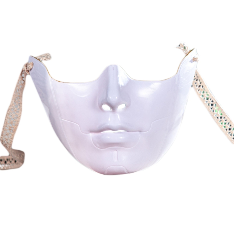 Masquerade Half Face Mask for Women Men Cosplay, Halloween Eyemask Costume Decoration Masquerade Eye Cover Mouth Cover: green