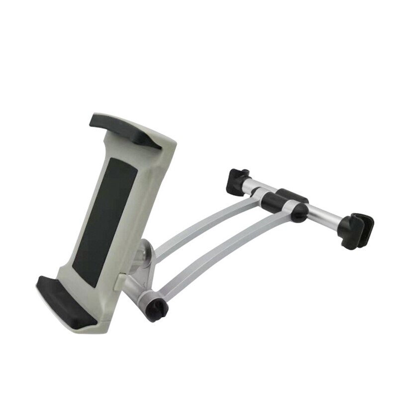 Aluminium achterbank hoofdsteun telefoon tablet autohouder 5-13 inch tablet telefoon autohouder ondersteuning voor ipad pro 12.9 iphone  x 8 plus: 03
