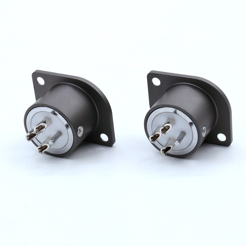 VIBORG isolamento in PTFE con presa femmina maschio a 3 pin XLR rodiato rame puro