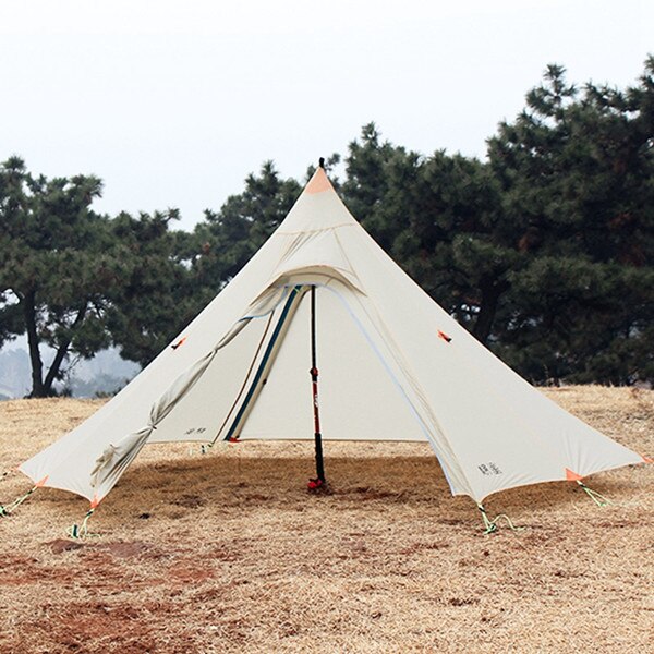 ASTAGEAR-tienda de campaña ultraligera de nailon, 2 lados, 20D, piramidal ASTA, para exteriores, 1/2 personas, 2 capas, 3 estaciones