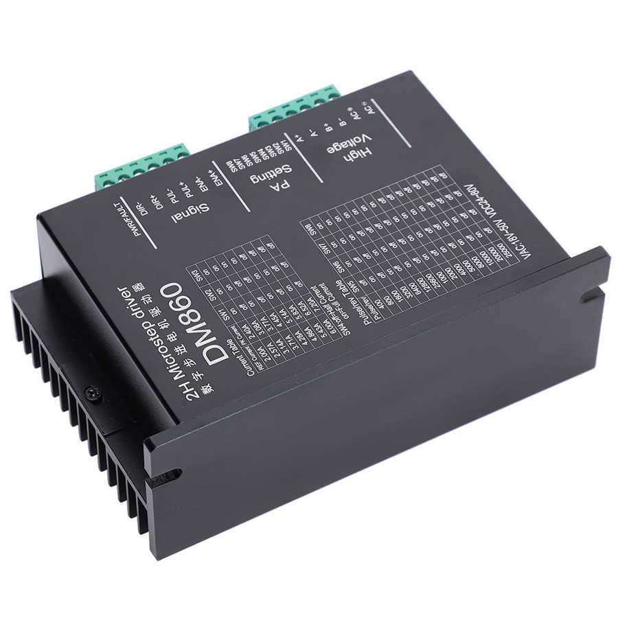 Step Motor Driver Stepper Controls Drives DM860 Support PUL/DIR/CW/CCW Mode Digital Stepper Drives