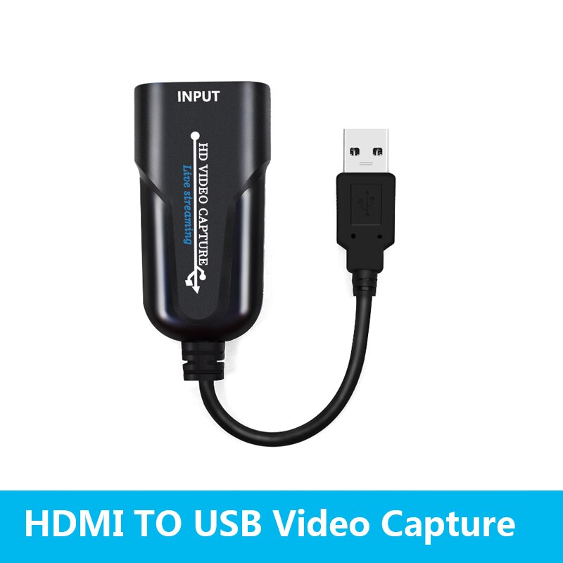 1080 P Video Capture Hdmi Capture Card Box Hdmi Naar Usb Video Capture Game Broadcast Hd 1080 P Video Capture