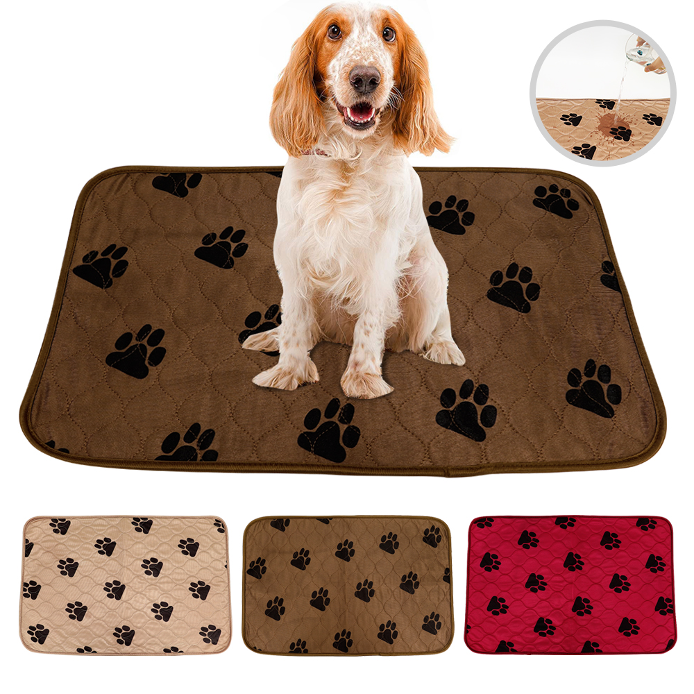 Coussin d'urine réutilisable pour chien, tapis lavable pour animaux de compagnie, absorbant l'urine, respirant, tapis d'entraînement pour chiens, housse de siège de voiture