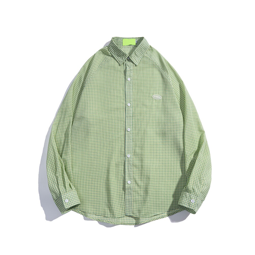 Indicode Riverside Ryan Shirt | Geruit hemd met button-down kraag Rubber M Indicode Riverside Ryan Shirt | Geruit hemd met button-down kraag Rubber M