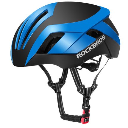 ROCKBROS 3 in 1 Cycling Bike Bicycle Helmet EPS Reflective MTB Road Bicycle Men Safety Light Helmet Integrally-Molded Pneumatic: TT-30-BL2