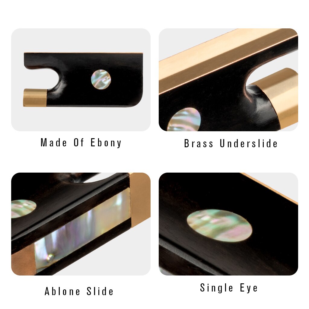 BOWORK Cello Bow Frog Stringed Instruments Replace... – Grandado