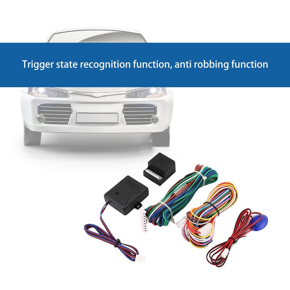 Car Lock Door Remote Control Keyless 2 Wires & 5 Wires Entry System Locking Kit with 4 Door Lock Actuator 12V