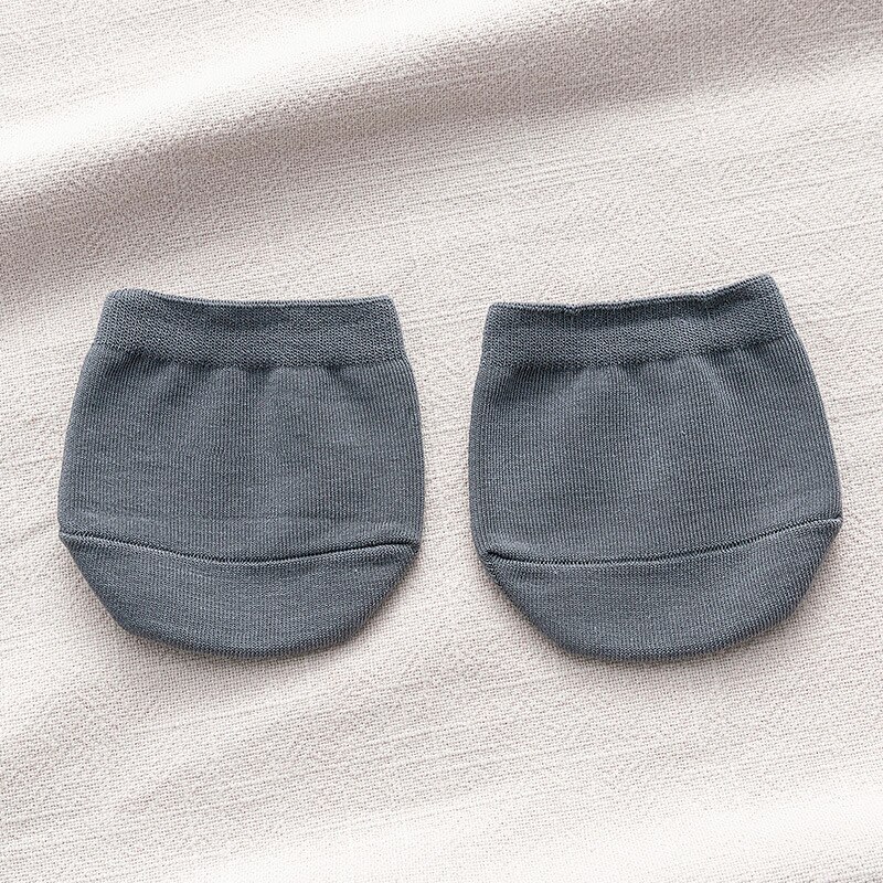 Half Socks Women Front Sole Shallow Mouth Anti-skid Half Foot Slipper Socks Summer Thin Invisible Socks: 3