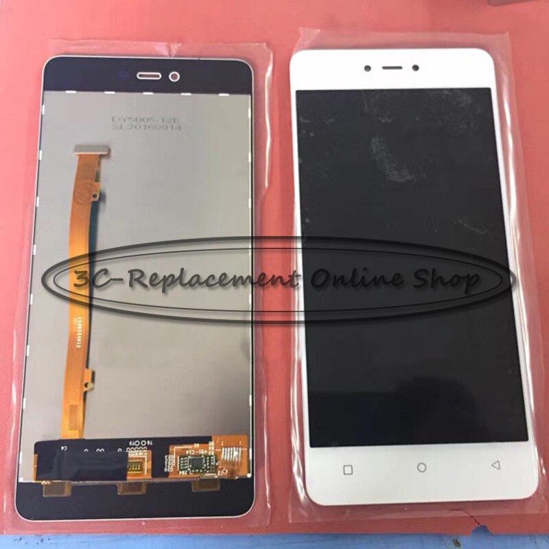 Ensemble écran tactile LCD blanc de remplacement, 100% pouces, pour Allview X3 Soul Lite, 5.0 testé,