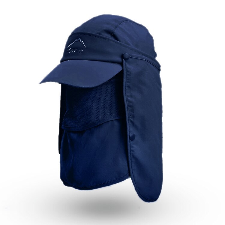 Gorra de pesca al aire libre para hombre, gorra de béisbol de secado rápido, anti ultravioleta, protector solar: Beige