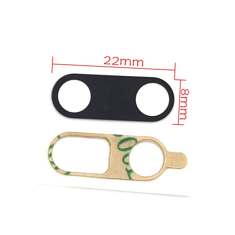 2 stk/parti, til xiaomi redmi  k20 / k20 pro bageste kamera glaslins med lim til xiaomi  mi 9t pro kamera glaslins