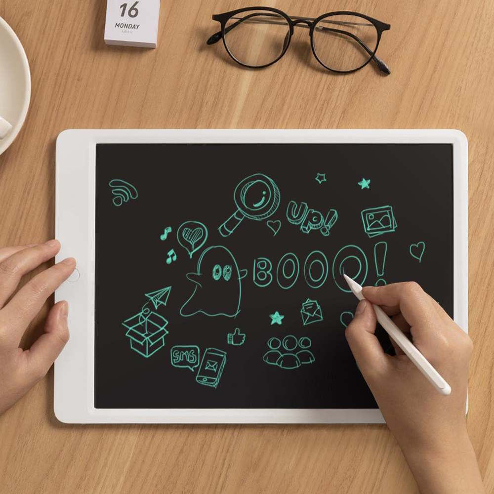 Xiaomi Mijia-tablero de escritura LCD para niños, pizarra electrónica pequeña, almohadilla de escritura a mano sin papel, tablero gráfico de 10/13, 5 pulgadas