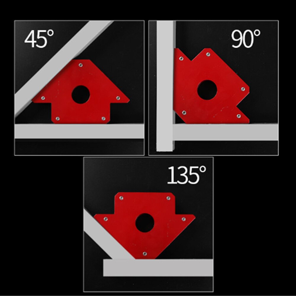 Welding Auxiliary Tool 6pcs Electronic Accessories Soldering Locator 6PCS Set Triangle Positioner Fixture Multi Degrees Metal