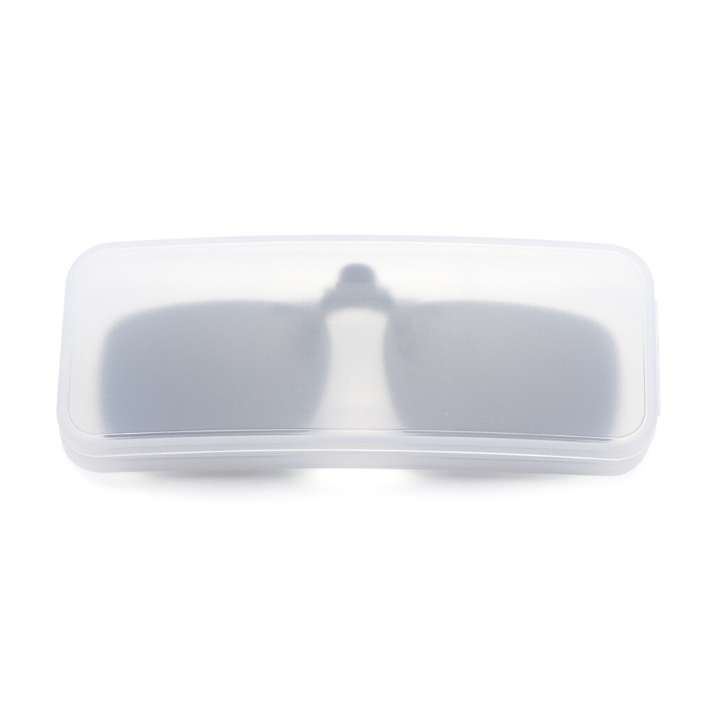 1PC Polarized Clip On Flip Sunglasses UV400 Anti-Glare Sun Glasses Flip Night Vision Glasses Driving Fishing Cycling Eyewear
