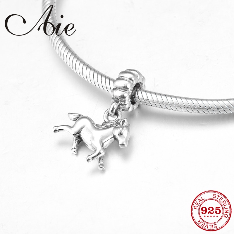 12 Chinese Zodiac Paard 925 Sterling Zilver Diy Fijne Hanger Kralen Fit Originele Europese Bedelarmband Sieraden Maken