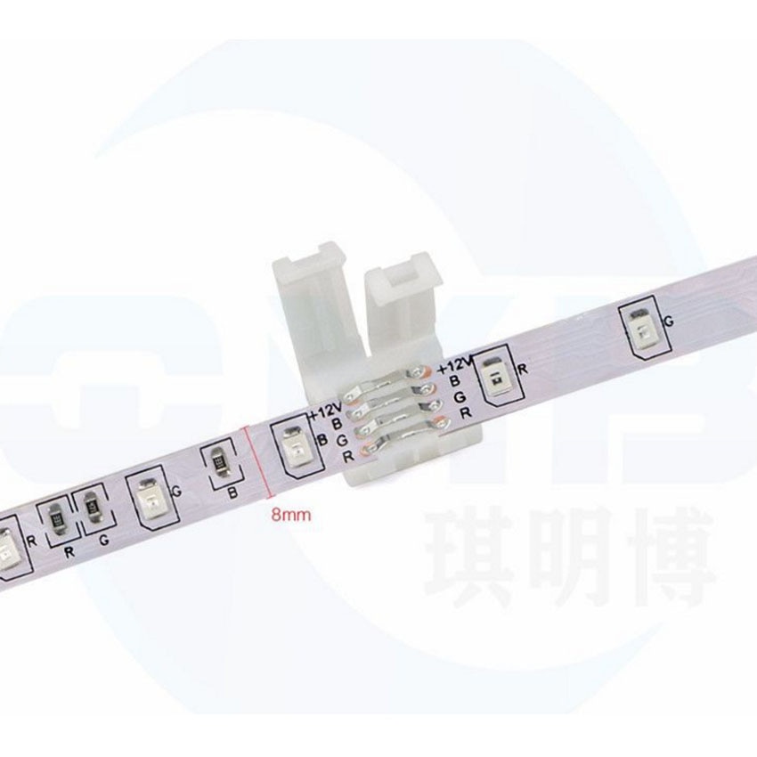 5 stks/partij LED Connector 2 pin 3 pin 4 pin soldeerloze Voor 8mm 10mm 5050 3528 ws2811 ws2812b 5630 5730 smd LED Strip