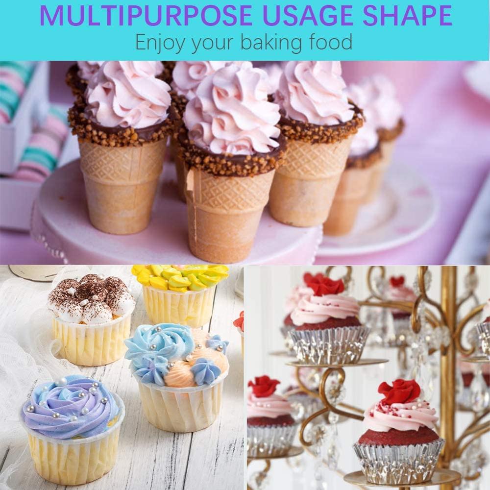 14Pcs Silicone Kitchen DIY Cake Decorating Tools Icing Piping Nozzles Cake Piping Tips Set Cream Pastry Bag With Cake Scraper