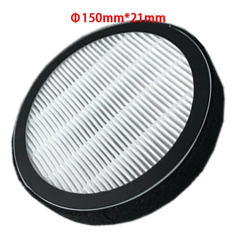 DIY Air Purifier Circular HEPA Filter H12 Fresh Air System Ture HEPA Filter PM2.5 Odor Dust Allergens Fresh Air Duct Air Cleaner: D150mm 21mm