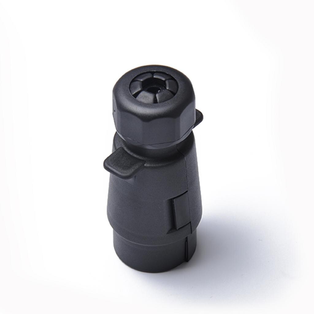 MagiDeal Round 7 Way Trailer Plug Socket Connector High Performance