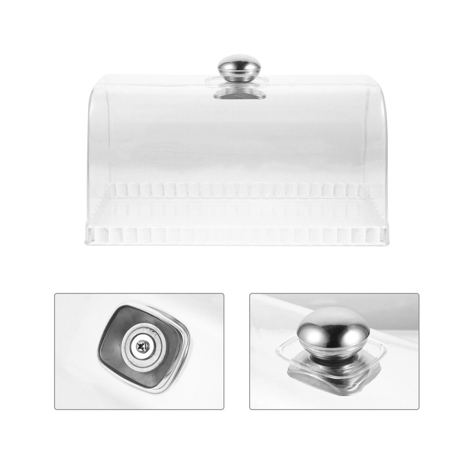 1Pc Cake Cover Cake Stand Cover Dessert Lid Bakery Dust Cover Baking Cake Display Rack Cover Bread Dessert Dust Cover