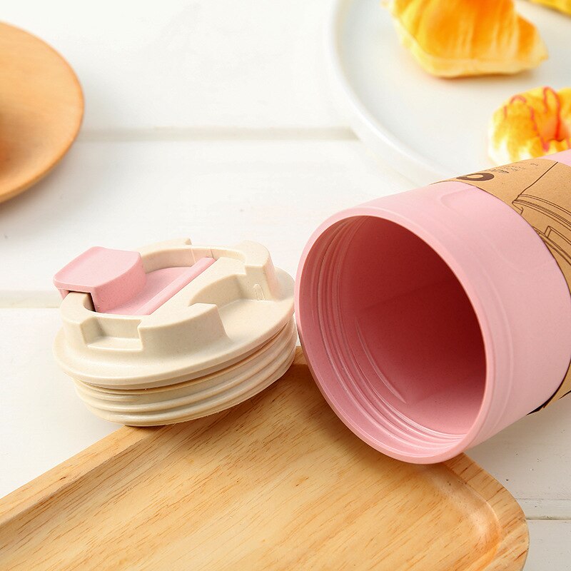 Taza de café moderna Simple de la protección del medio ambiente de creativa de alta temperatura a prueba de fugas casa Oficina taza